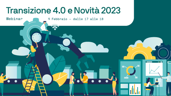 cover Transizione 4.0 e Novità 2023 - 9 Febbraio