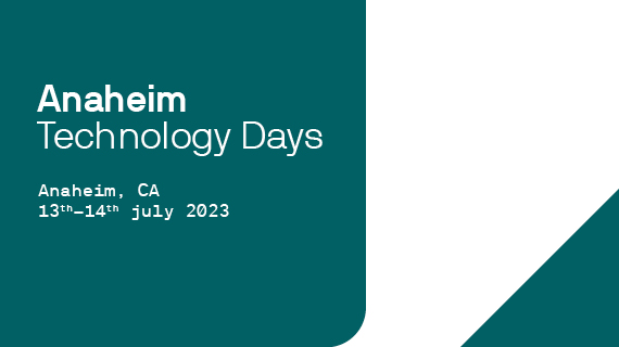 cover Anaheim Technology Days 